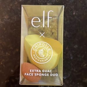 Elf x Chipotle limited edition face sponge guac